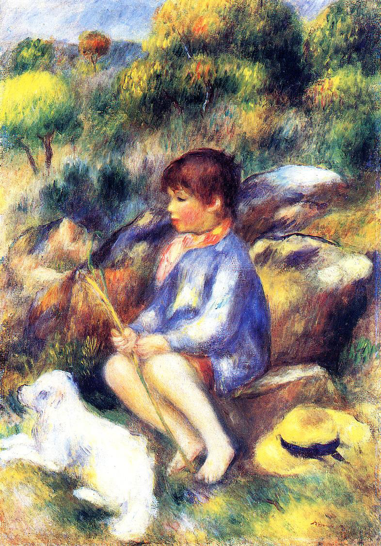 Young Boy by the River (Мальчик у реки), 1890