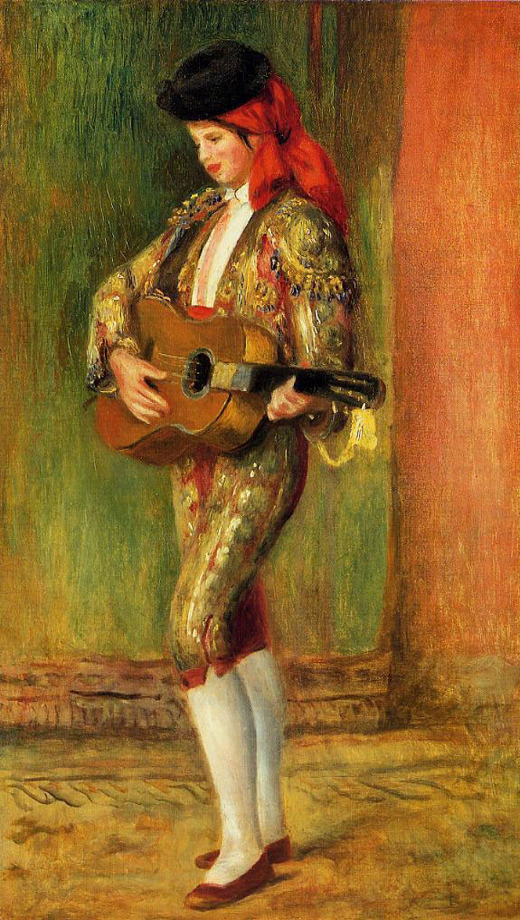 Young Guitarist Standing (Стоящий юный гитарист), c.1897