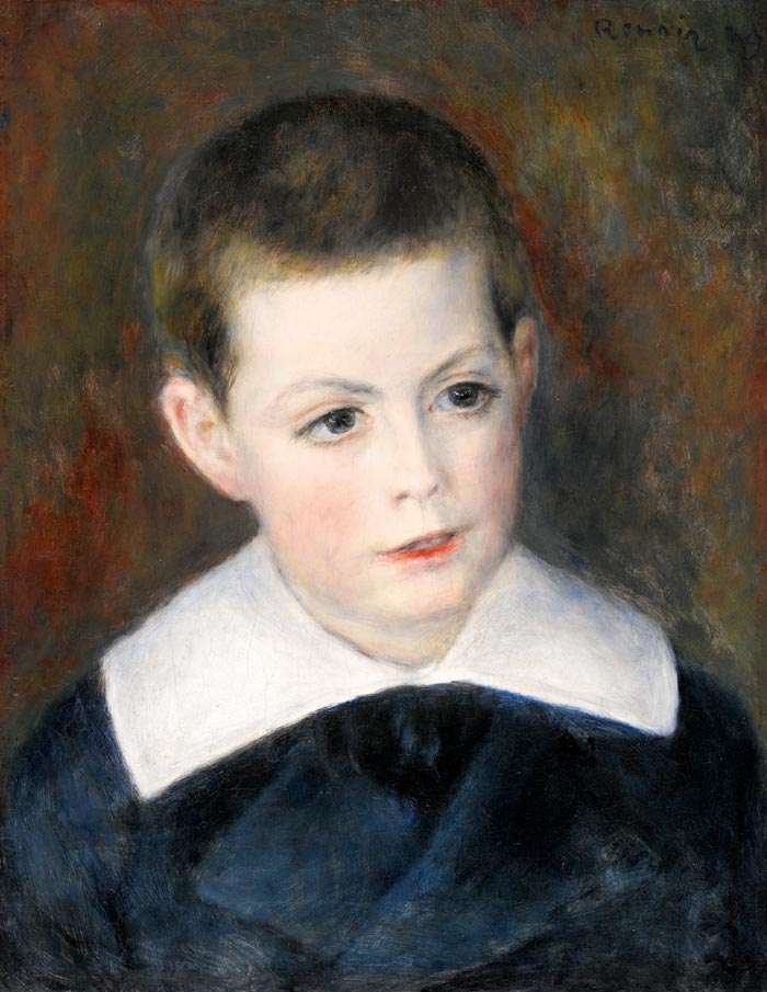 Portrait of André Bérard as a Child (Портрет Андре Берара в детстве), 1879