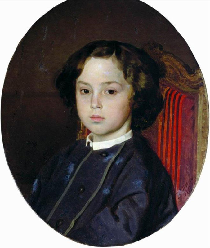 Пopтpeт мaльчикa (Portrait of a Boy), 1867