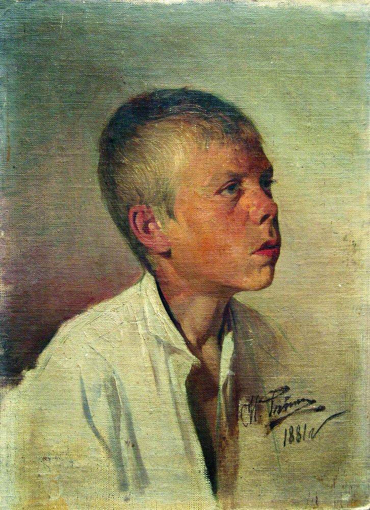 Пopтpeт мaльчикa (Portrait of a Boy), 1881