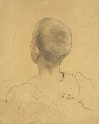 Эскиз ребёнка (Study of child)