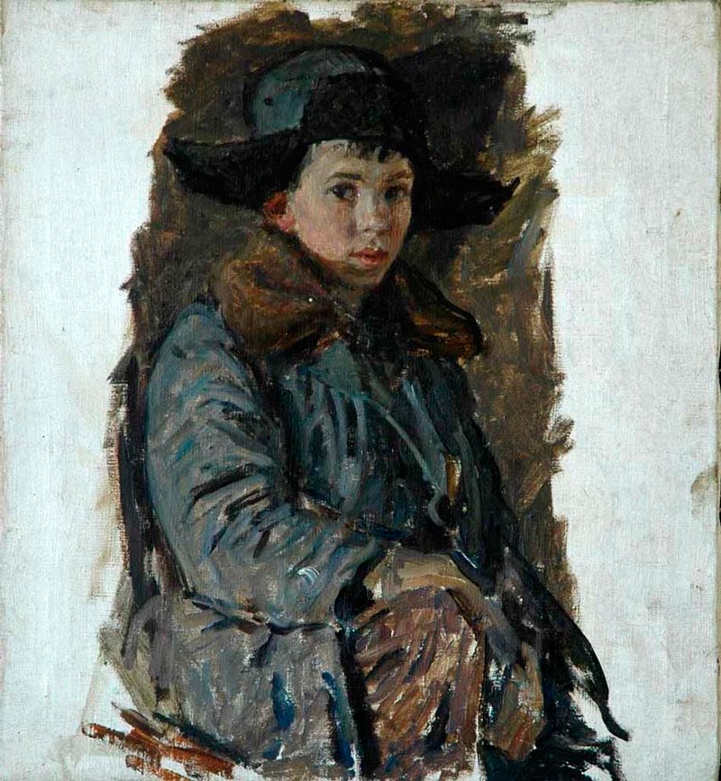 Мальчик в ушанке (Boy in an ushanka), 1977