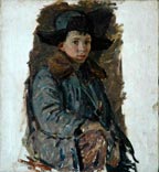 Boy in an ushanka
