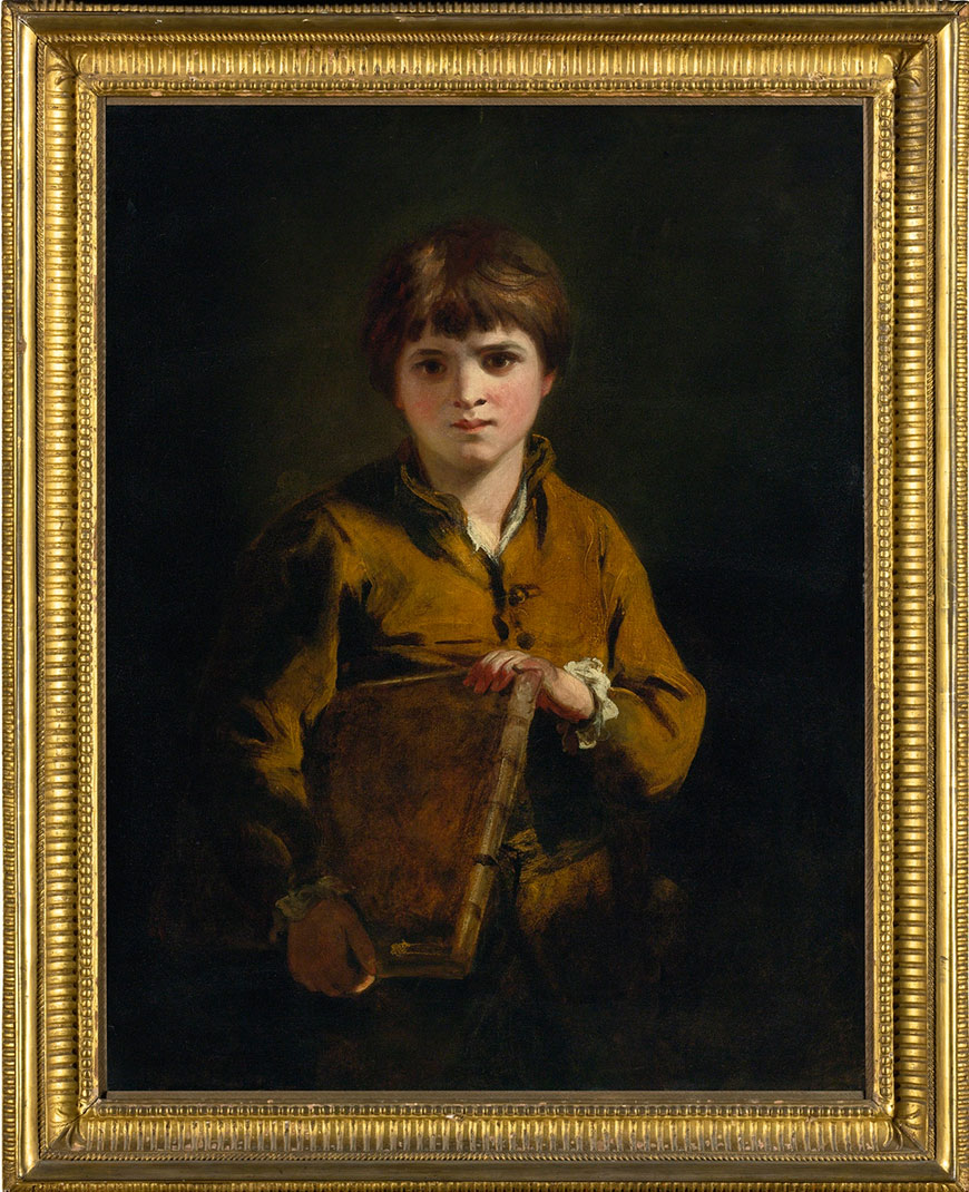 Boy with a Portfolio; the school boy (Мальчик с портфелем; школьник)