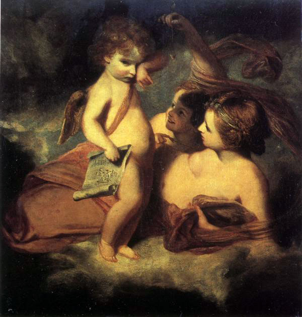 Venus Chinding Cupid (Венера, успокаивающая Амура), 1771