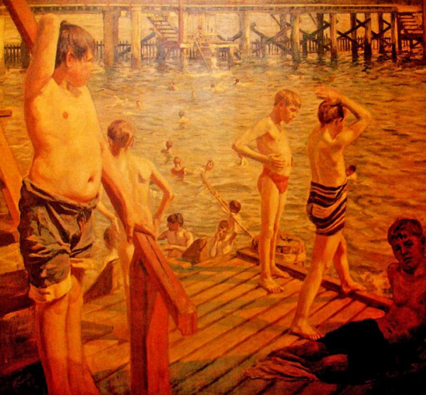 St.Kilda Bathers (Купальщики из Сэнт-Килда), 1919