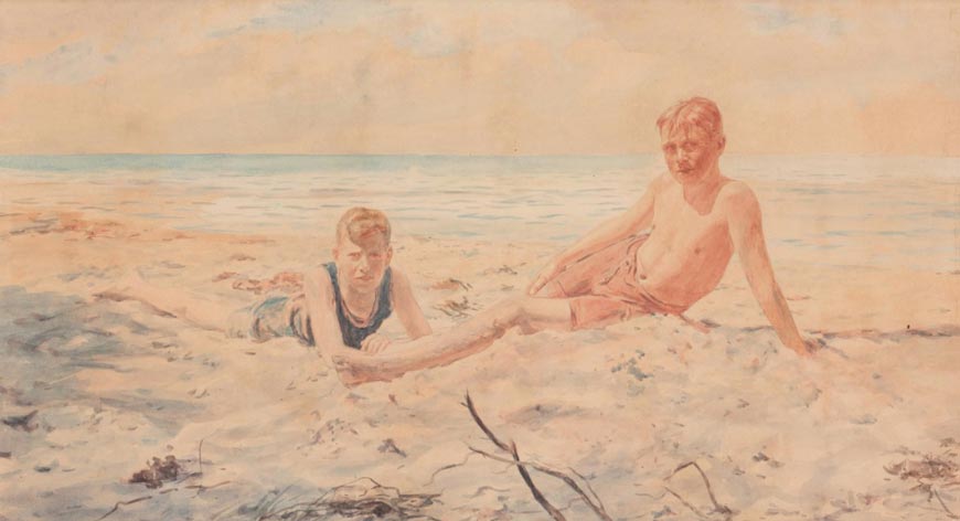 Boys on the Beach (Мальчишки на пляже)