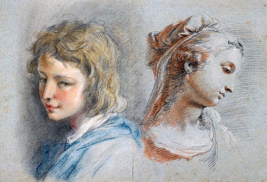 Two heads (Две головы), c.1726