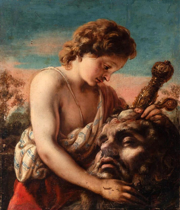 David with the head of Goliath (Давид с головой Голиафа)