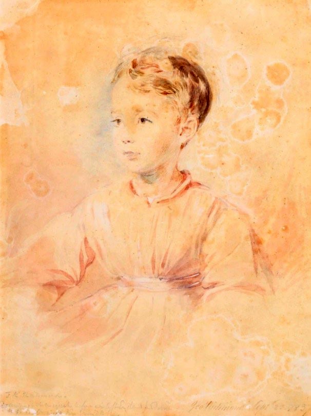 The Artist's son (Сын художника), 1837