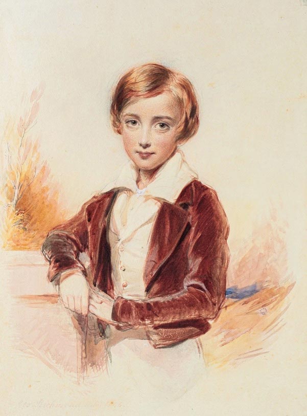 Portrait of a young boy (Портрет мальчика), 1846