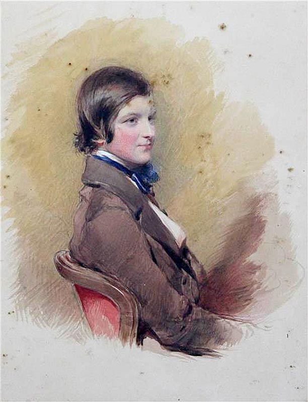 Portrait of Richard Sanderson (Портрет Ричарда Сандерсона), 1853