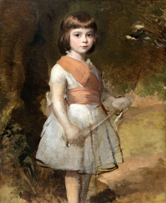 The Artist's Youngest Son, John (Портрет младшего сына художника, Джона), 1861