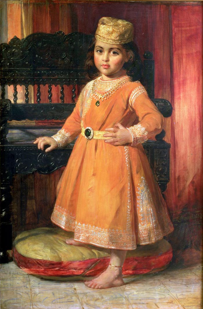 Portrait of Prince Albert, Eldest Son of the Maharaja Duleep Singh (Портрет принца Альберта, старшего сына махараджи Далипа Сингха), 1870