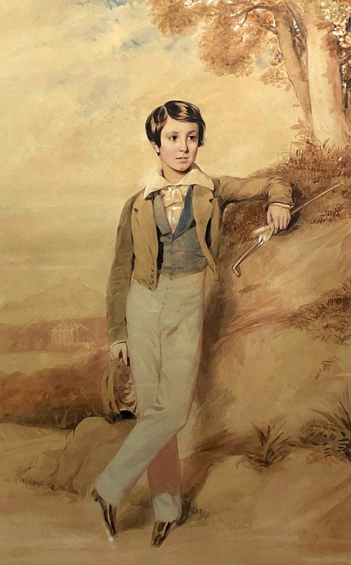 Full Length Portrait of a Young Gentleman (Портрет юного джентлемена в полный рост)