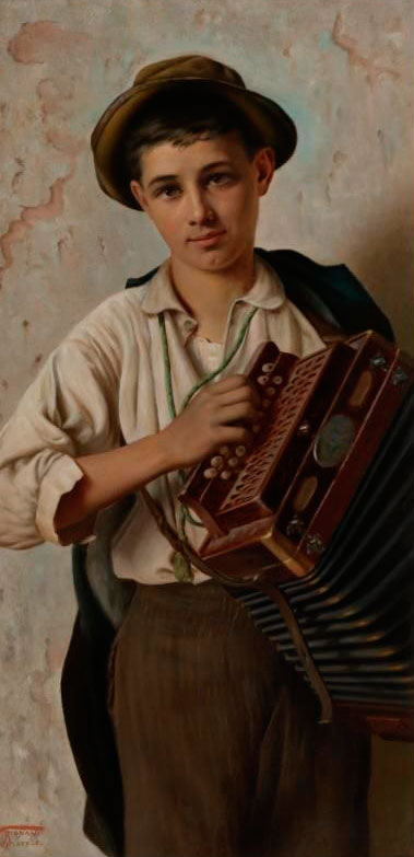 The Accordian Player (Гармонист)