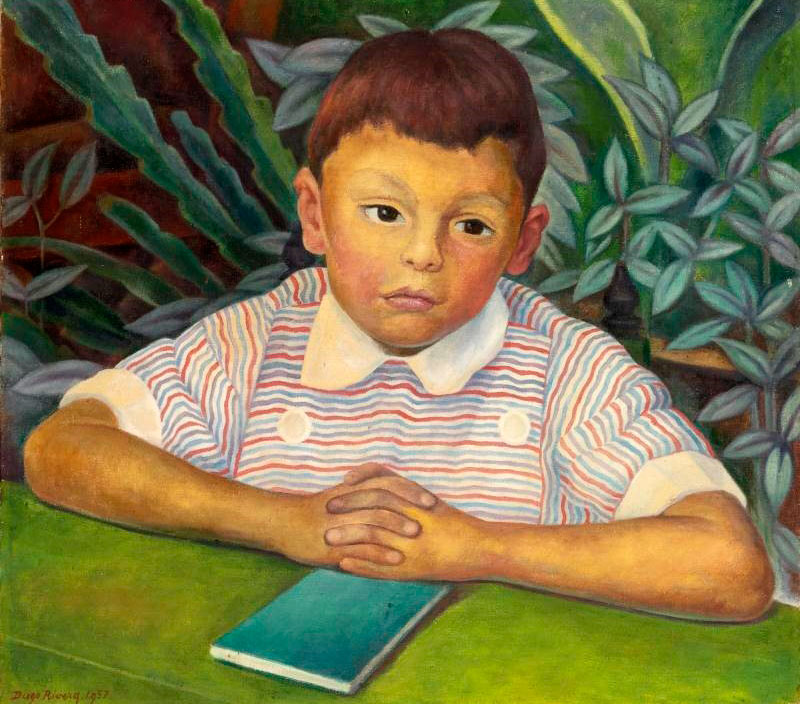 Retrato del niño Don Lorenzo Eduardo Villaseñor (Портрет Дона Лоренцо Вилласеньора в детстве), 1957