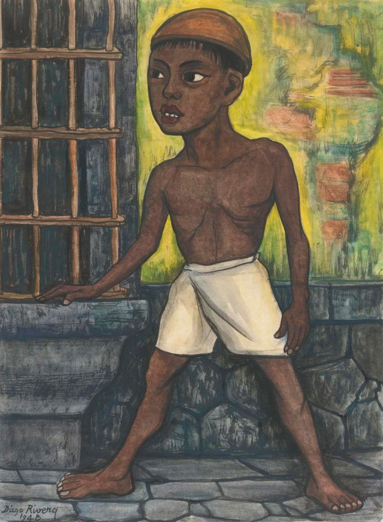 Niño en la ventana (Мальчик у окна), 1948