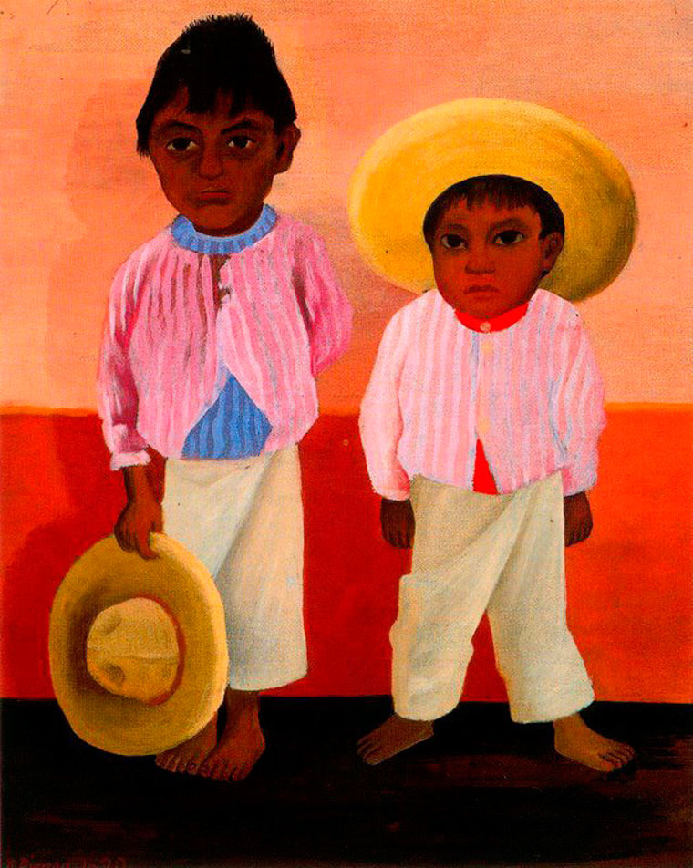 Los hijos de mi compadre Retratos de Modesto y Jesus Sanchez (Дети моего приятеля Модесто и Иисус Санчес), 1930