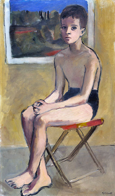 Seated Boy (Сидящий мальчик), 1942