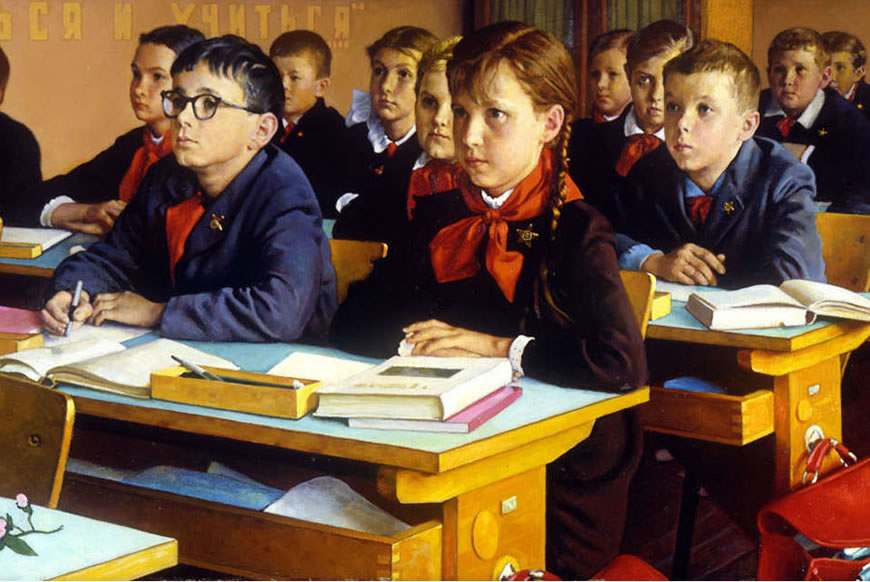 Russian Schoolroom (Российские школьники), 1967