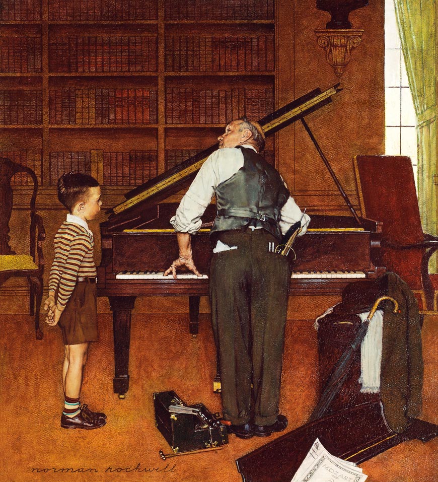 The Piano Tuner (Настройщик пианино), 1947