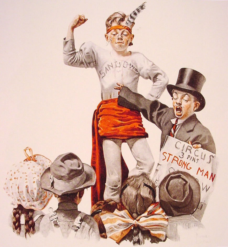 The Circus Barker (Цирковой зазывала), 1916