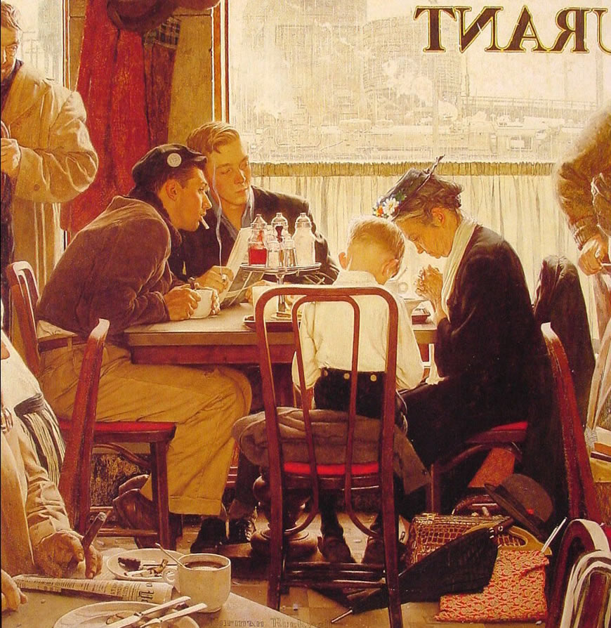 Saying Grace (Благодарение Господу), 1951