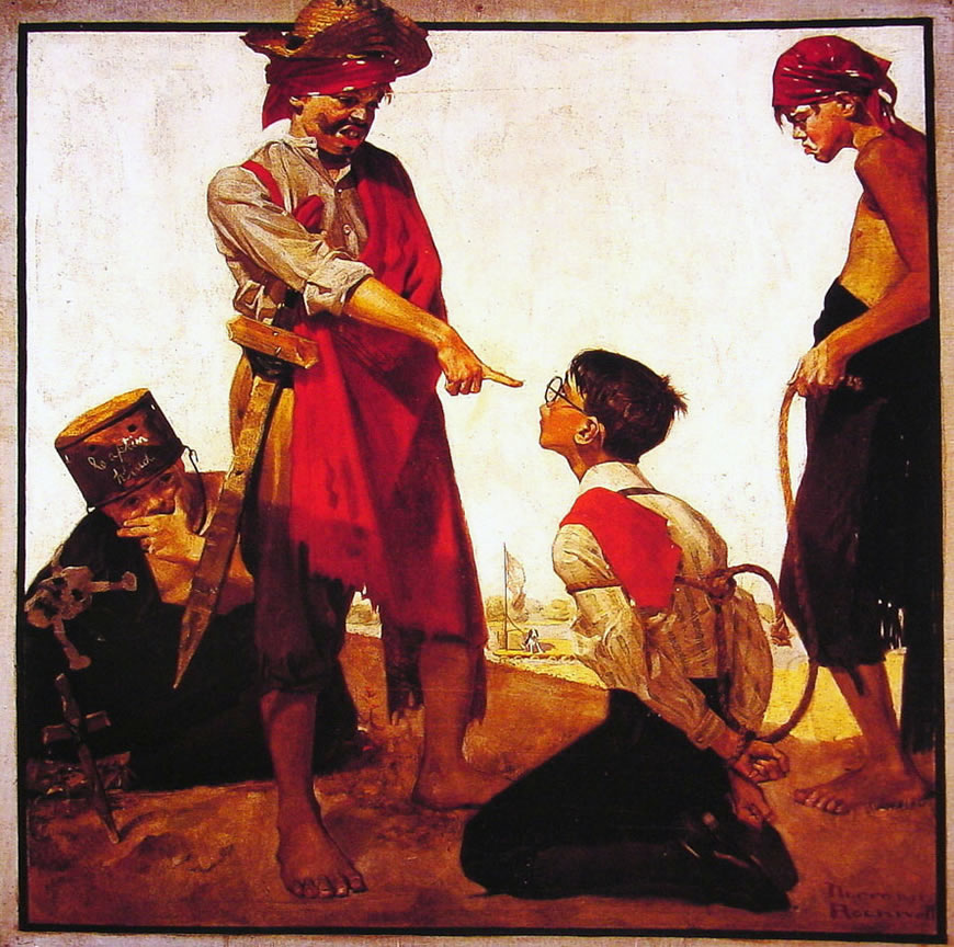 Cousin Reginald Plays Pirate (Кузен Реджинальд играет в пиратов), 1917