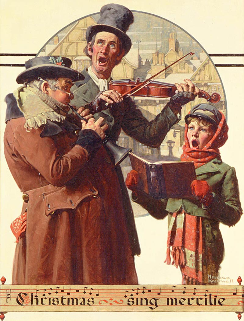 Christmas sing Merrilie (Рождественские песнопения), 1923