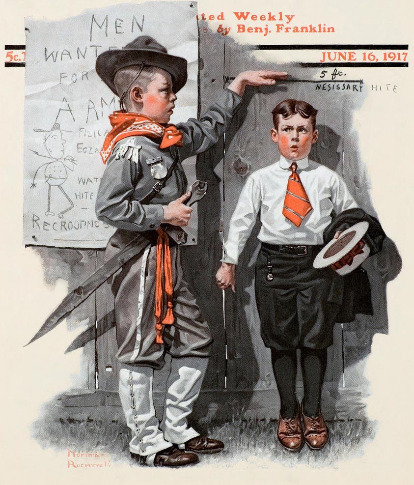 Recruiting Officer (Офицер по набору рекрутов), 1917