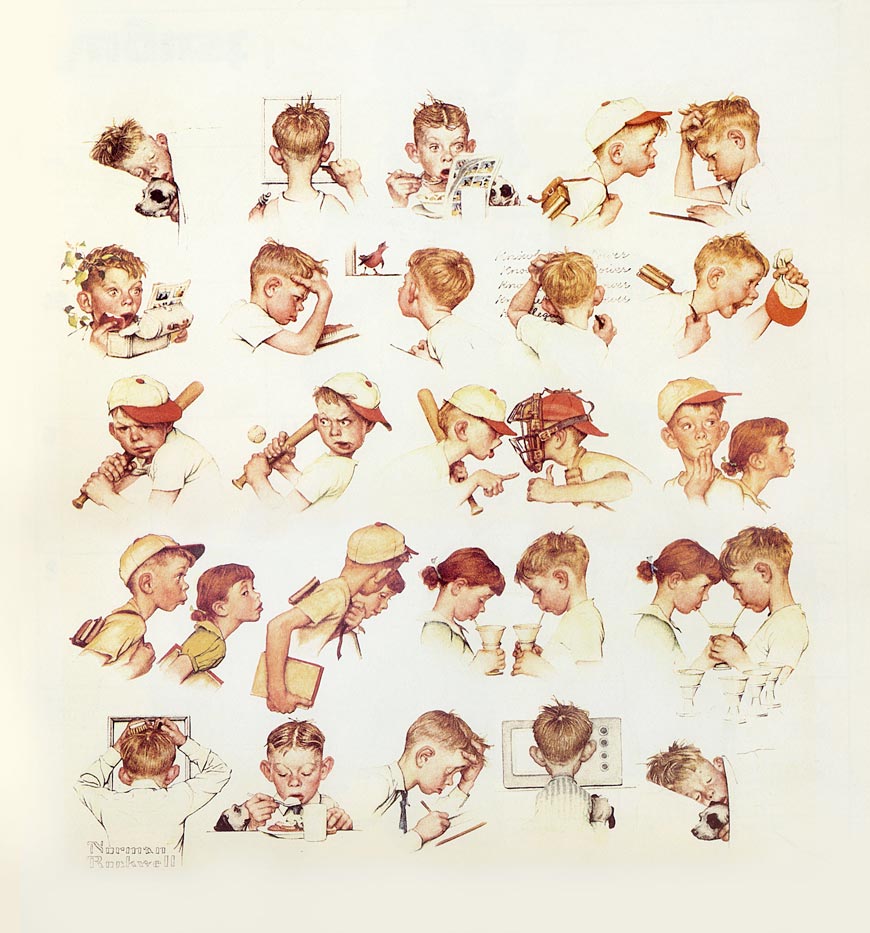 Day in the Life of a Little Boy (День из жизни мальчика), 1952 