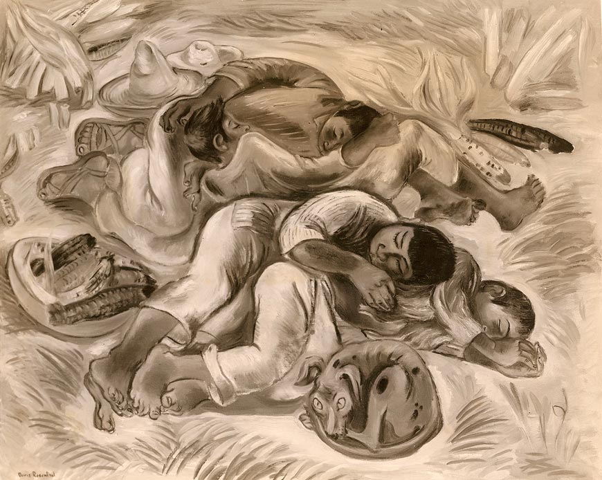 Boys Sleeping (Спящие мальчики), 1940