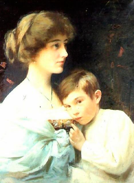 A Portrait of Marian Harford and Her Son Stuart (Портрет Мэриан Хэйфорд с сыном Стюартом)