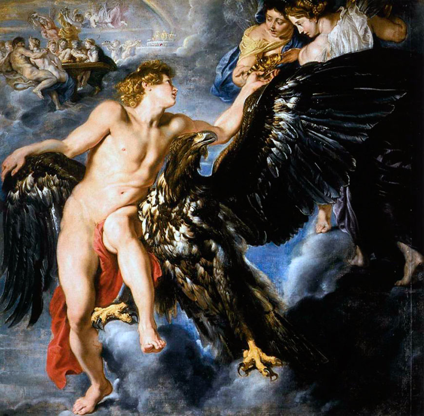 The Abduction of Ganymede (Похищение Ганимеда), 1611-1612