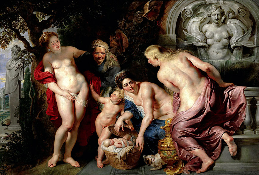 The Discovery of the Child Erichthonius (Обнаружение принца Эрихтония), c.1615