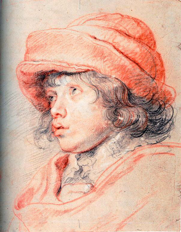 Son Nicolas with a Red Cap (Сын Николас в красной шапке), c.1625-1627