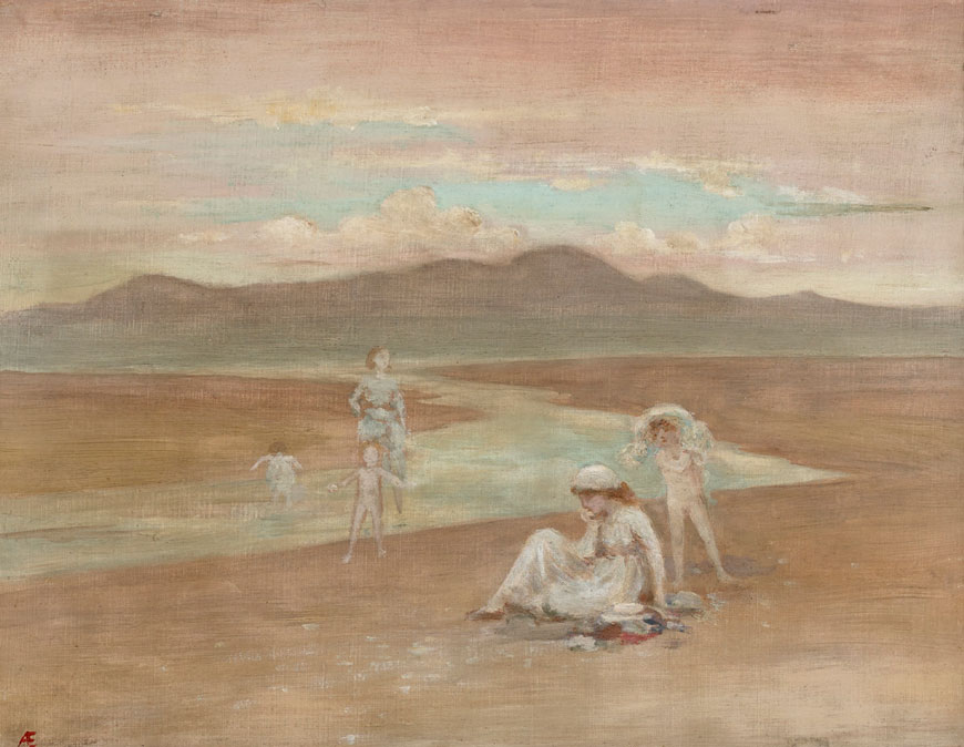 Bathers at dusk (Купальщики в сумерках)