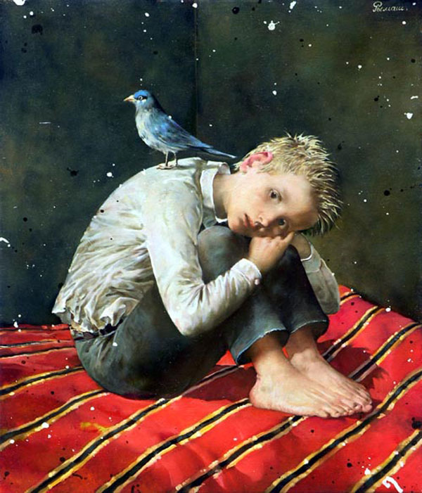 A Boy with a Bird (Мальчик с птицей)