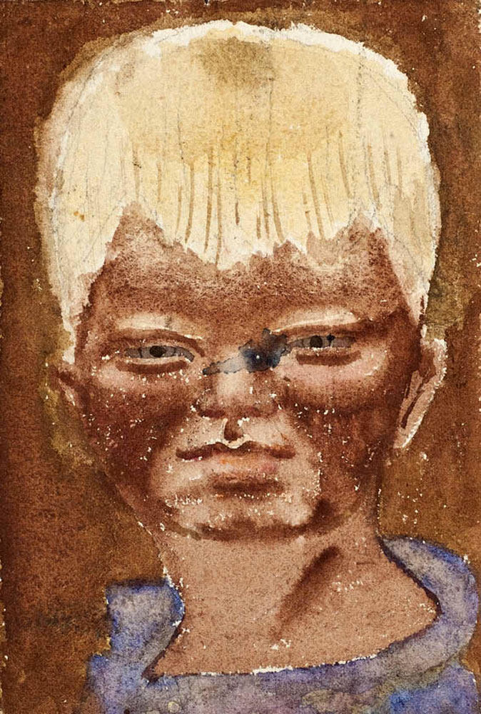 Голова мальчика (The boy's head), 1925-1926 