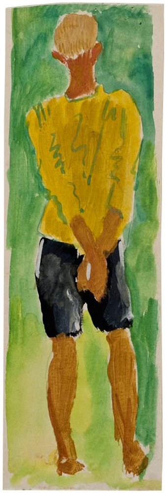 Мальчик в желтой рубахе (Boy in a yellow shirt), 1925-1926