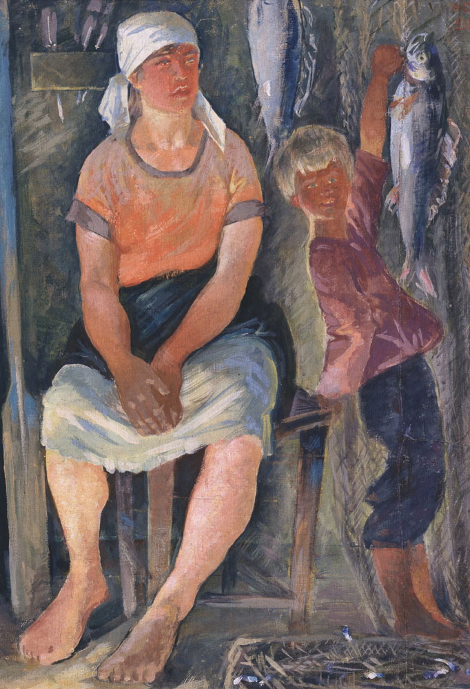 В семье рыбака (In the family of a fisherman), 1926