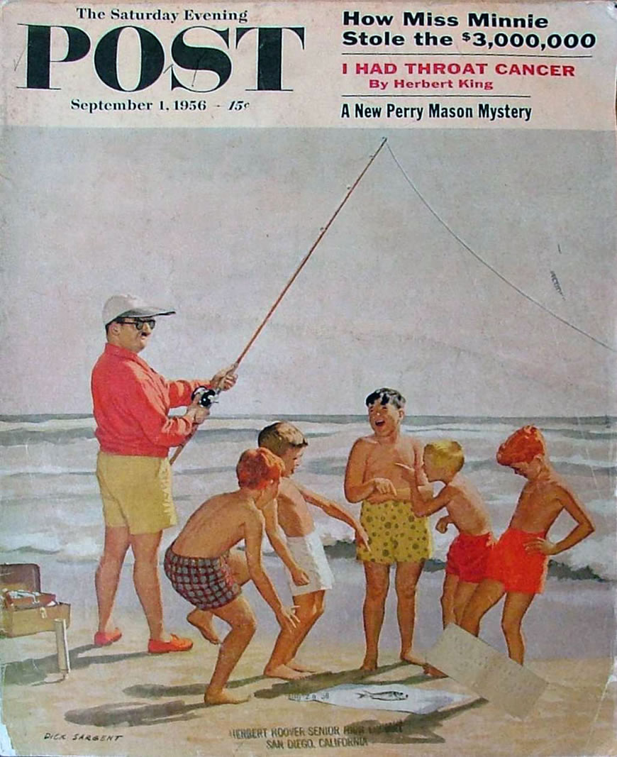 Big Pole Little Fish (Большой размер маленькой рыбки), Sept. 1, 1956