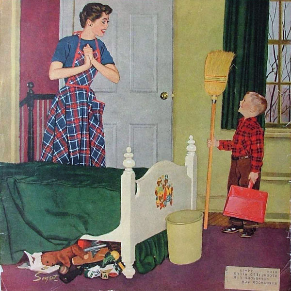 Mom, I Cleaned My Room (Мама, я убрал свою комнату)