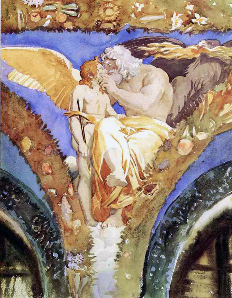 Jupiter Beseeching Eros (Юпитер умоляет Эроса)