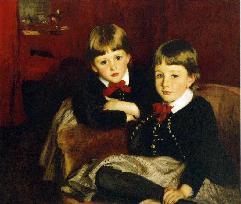 Portrait of Two Children, the Forbes brothers (Портрет двух детей, братьев Форбс), 1887