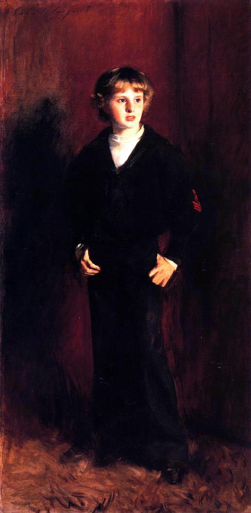 The Late Major E.C. Harrison as a Boy (Майор Е.К. Харрисон в детстве), 1887