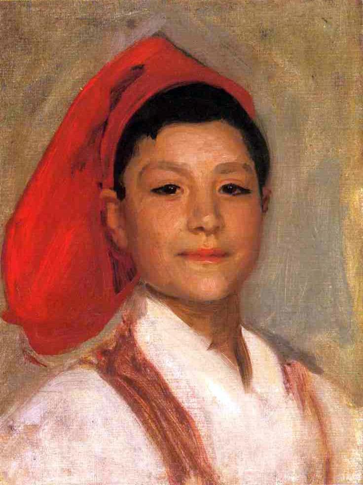 Head of a Neopolitan Boy (Голова неаполитанского мальчика), 1879