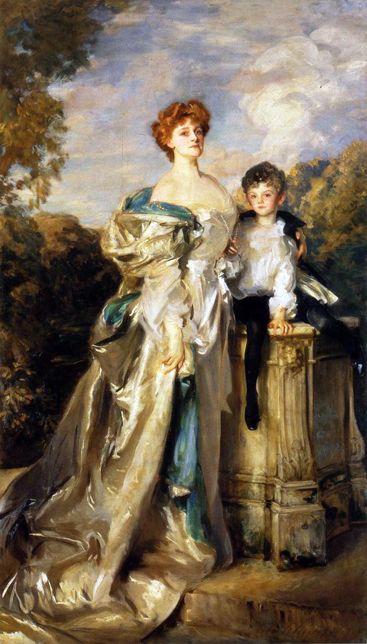 Lady Warwick and her Son (Леди Варвик и её сын), 1905